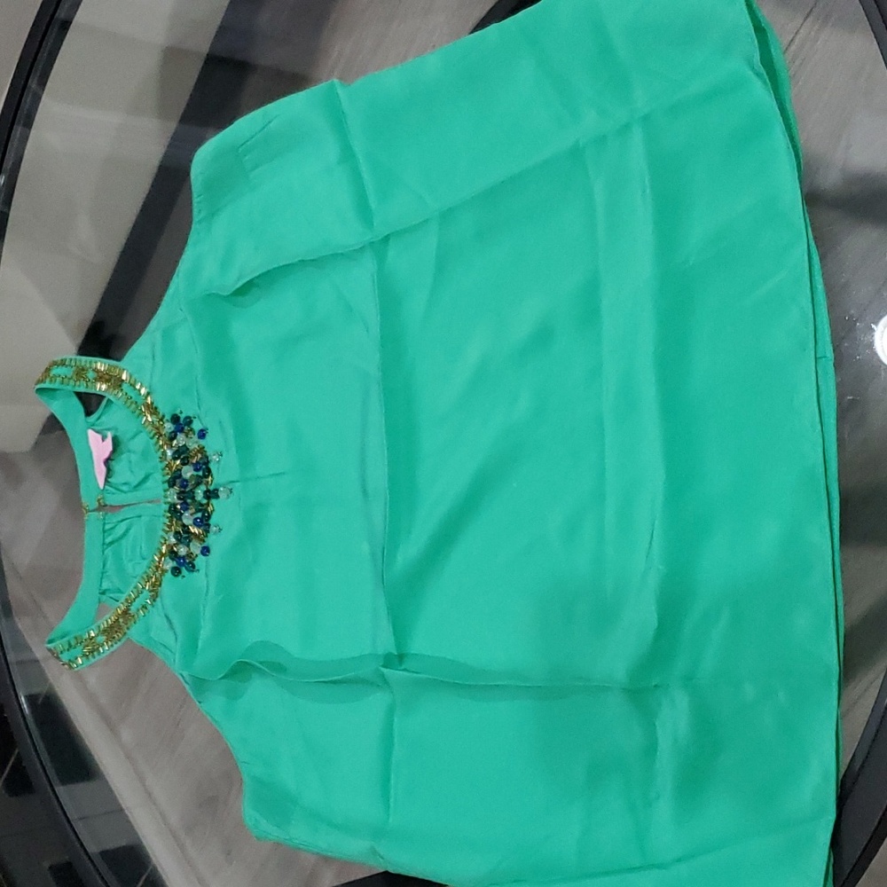 Lily pulitzer medium silk top